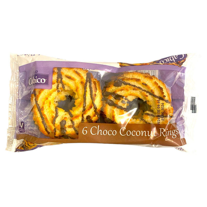 Cabico Choco Coconut Rings x 6