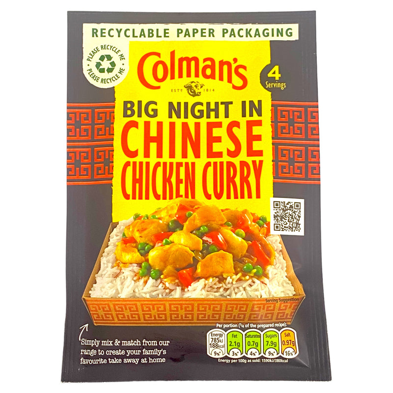 Colmans Chinese Chicken Curry 47g