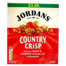 Jordans Country Crisp Strawberry 400g - Barleylands Farm Shop, Billericay