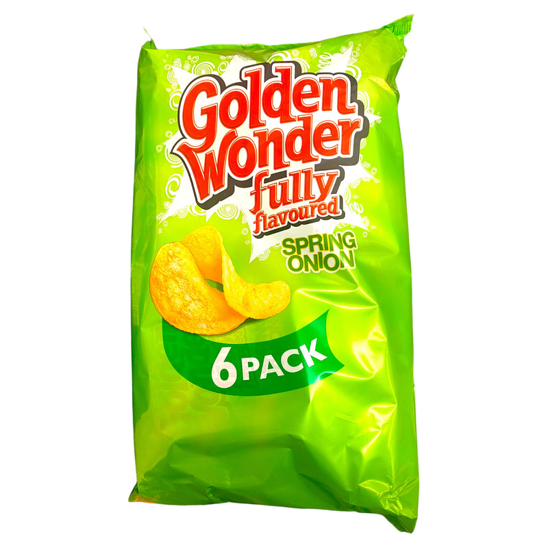 Golden Wonder Fully Flavoured Spring Onion 6pk