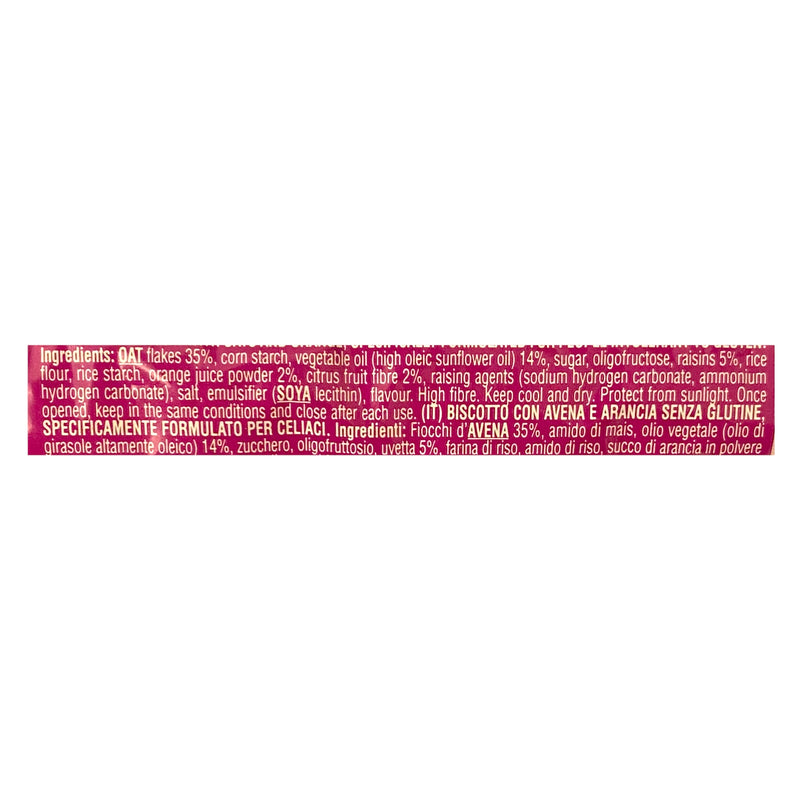 Gullon Gluten Free Oats Orange 180g