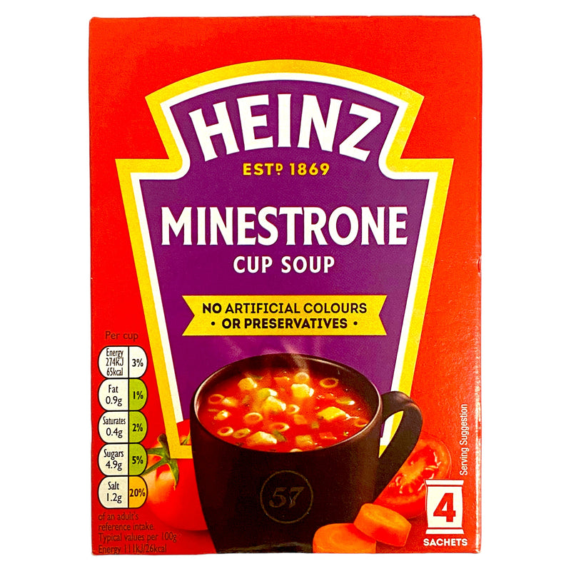 Heinz Minestrone Cup Soup 4 x 18g
