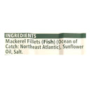John West Mackerel Fillets In Sunflower Oil 115g
