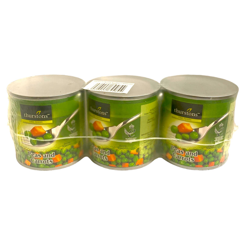 Thurstons Peas & Carrots 3 x 184g