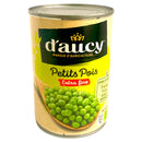 D’aucy Petits Pois Extra Fine 400g