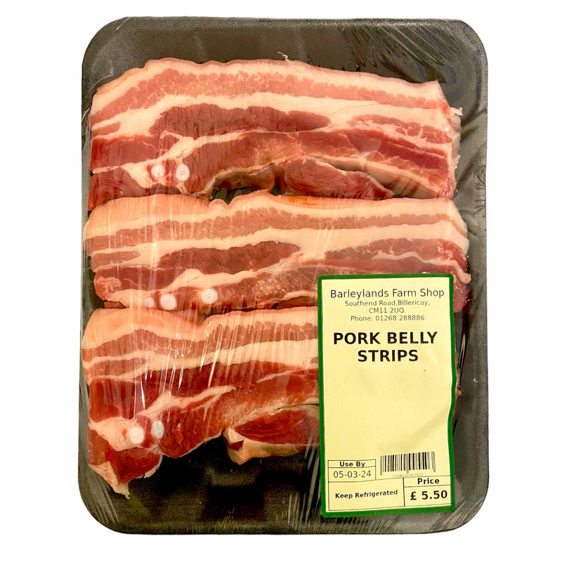 Pork Belly Strips 3pk