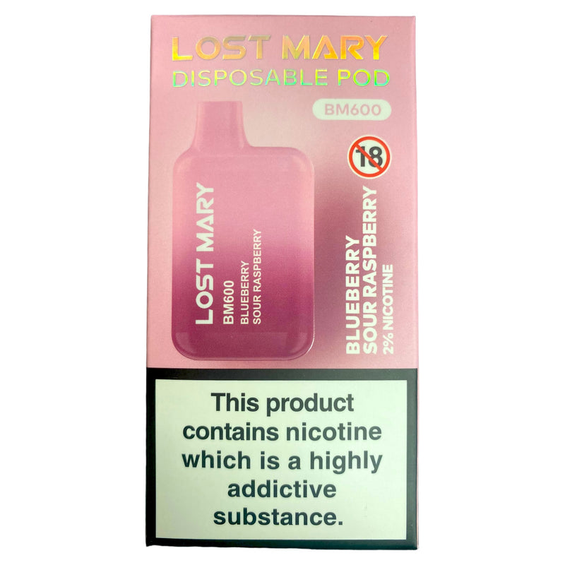 Lost Mary Blueberry Sour Raspberry 20mg