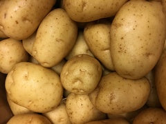 Potatoes Washed Whites 25kg Sack
