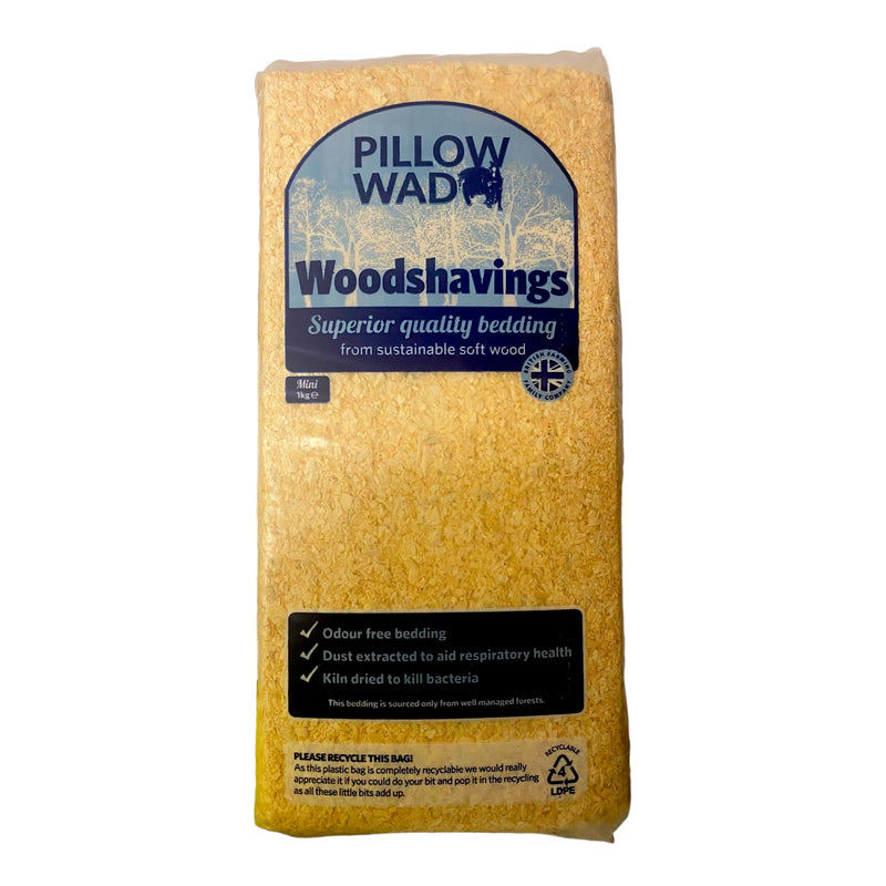 Pillow Wad Woodshavings 1kg