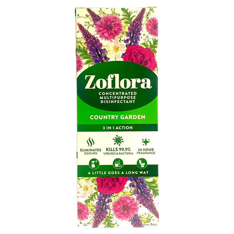 Zoflora Concentrated Disinfectant Country Garden 120ml